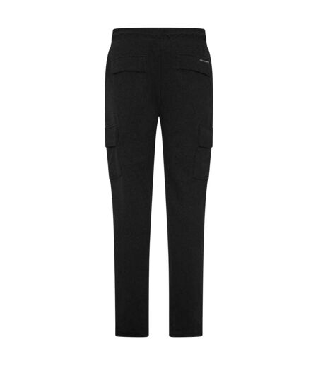 Mens Optimus Combat Straight Leg Joggers Black Duck And Cover