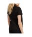 T-shirt Noir Femme Guess Classic Fit Logo - XS