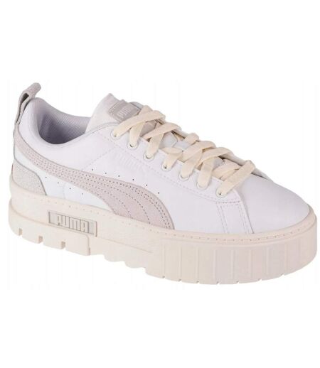 Baskets Mayze Thrited Femme Blanc Beige Puma