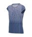 Regatta Womens/Ladies Hyperdimension II Ombre Sports T-Shirt (Dusty Denim/Ombre) - UTRG9580