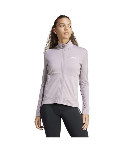 Veste polaire terrex multi femme violet clair Adidas