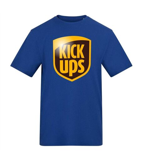 Mens Kick Ups T-shirt Blue AWD