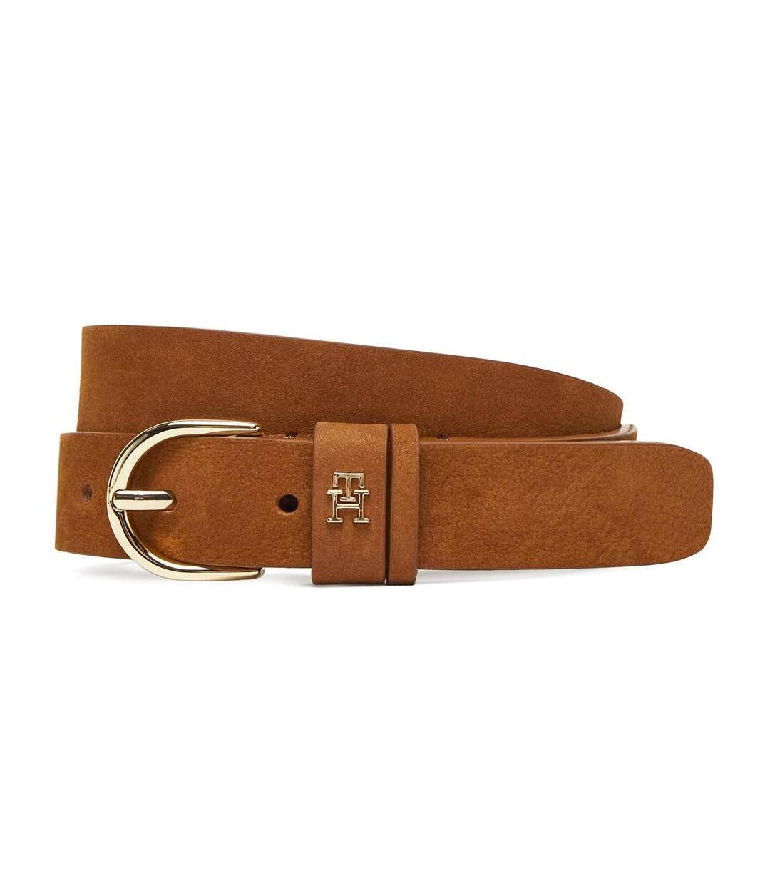 Ceinture marron femme tommy hilfiger essential-1