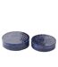 Lot de 2 Boîtes en Métal Nag 24cm Bleu-2