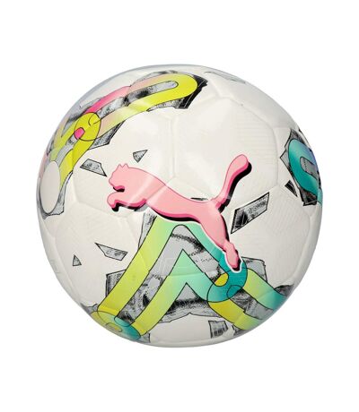 Puma - Ballon de foot TEAMFINAL6 MS (Blanc / Jaune / Vert) (Taille 5) - UTRD2851