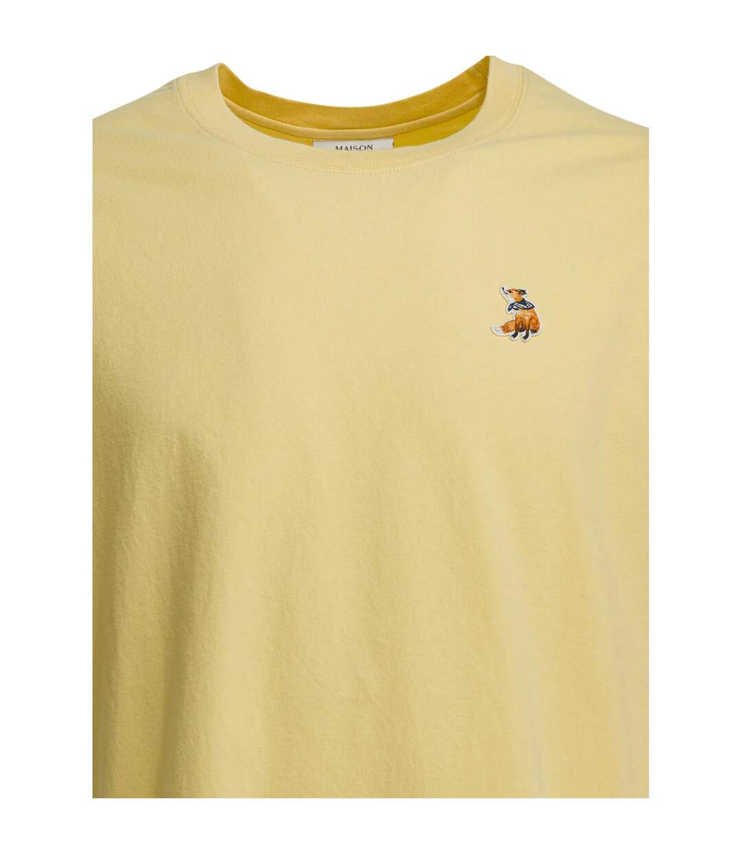 Mens Dream Fox T-shirt Straw Maison Kitsuné-4