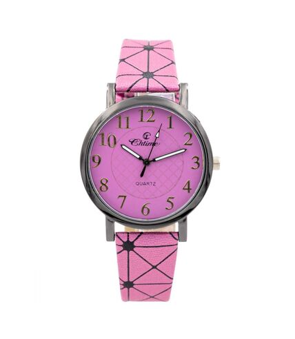 Montre pour Femme Couleur Rose CHTIME