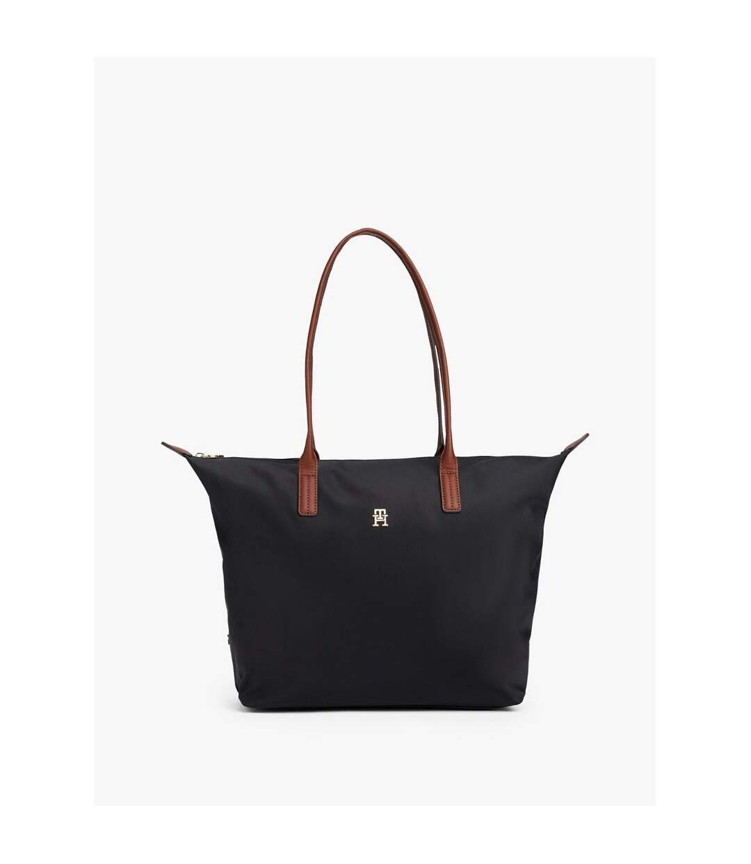 Tote Bag Motif/style Monogramme Popette Taille Unique Noir Tommy Hilfiger-1