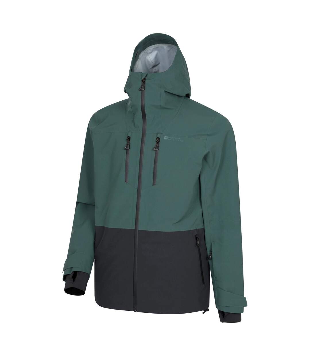 Juno Blouson De Ski Imperméable Extreme Shell Homme Vert Foncé Mountain Warehouse-4