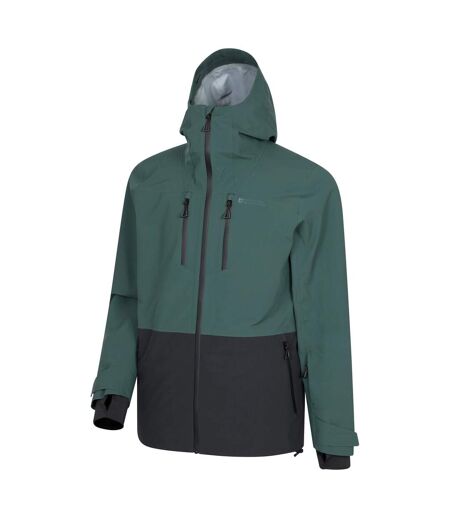 Juno Blouson De Ski Imperméable Extreme Shell Homme Vert Foncé Mountain Warehouse