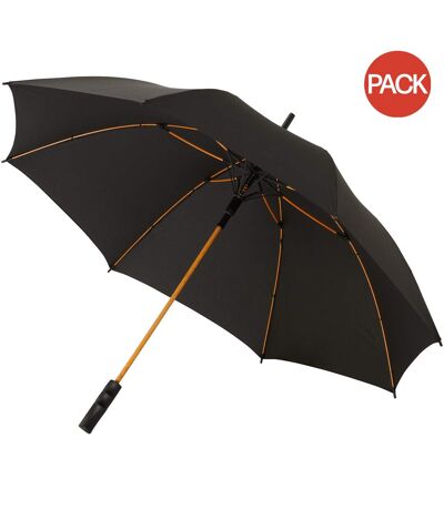 Parapluie spark taille unique noir / orange Avenue