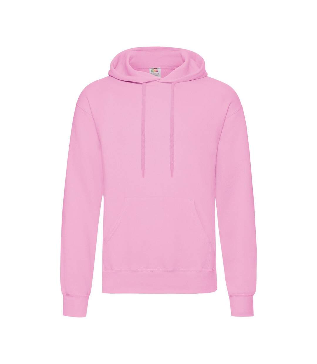 Sweat à capuche homme rose clair Fruit of the Loom