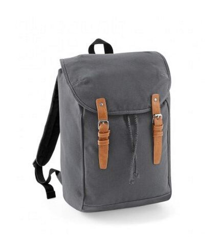 Quadra Vintage Rucksack / Backpack (Graphite Gray) (One Size) - UTBC3241