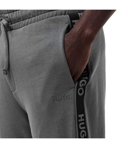 Pantalon De Jogging Motif/style Logo Liam Homme Gris Hugo