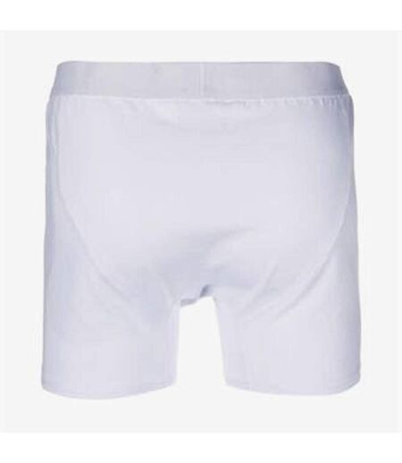 Tombo Mens Baselayer Boxer Shorts (White/White)