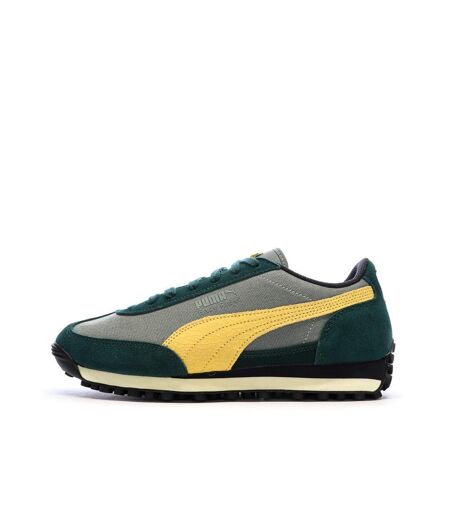 Baskets vertes/jaunes homme puma easy rider