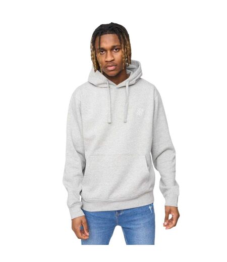 Mens Essentials Overhead Hoodie Grey Marl SikSilk