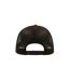 Casquette Style Trucker Rapper Mixte Jaune Foncé Noir Atlantis-1
