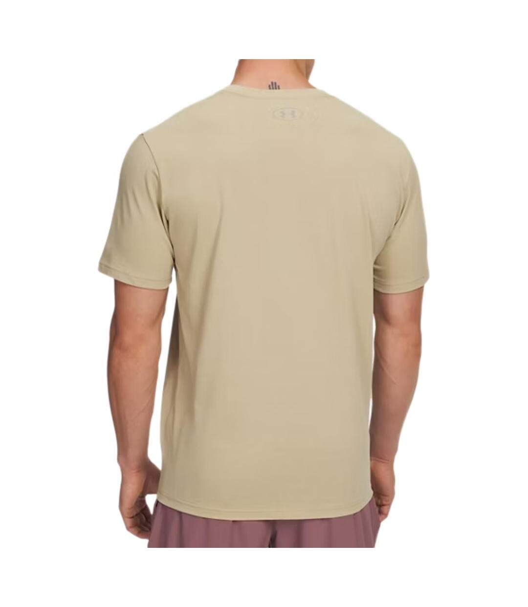 T-shirt beige foncé homme under armour camo boxed-2