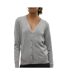 Gilet gris femme vero moda cardigan-1