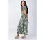 Robe longue manches courtes ARETHA fleurie pastel Coton Du Monde-3