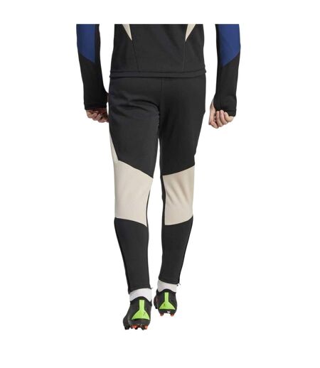 Mens Tiro 23 Competition Jogging Bottoms Black Beige Adidas