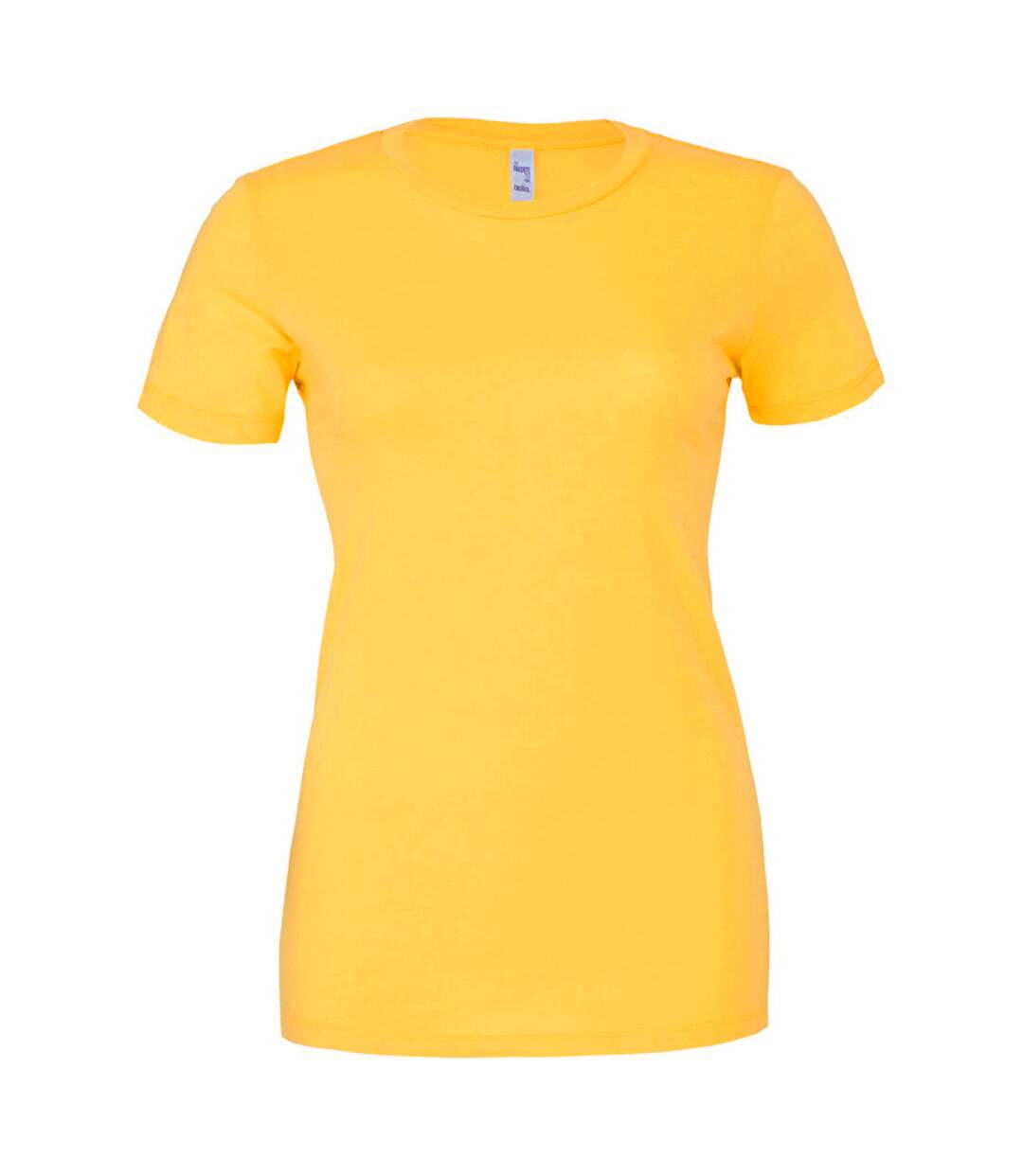 Bella the favourite tee t-shirt à manches courtes femme jaune Bella + Canvas