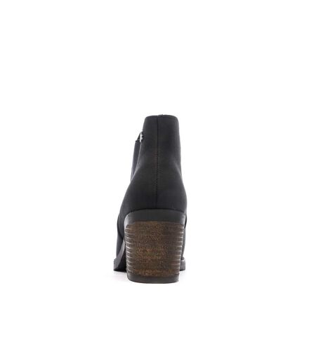 Bottines noir femme chattawak texas