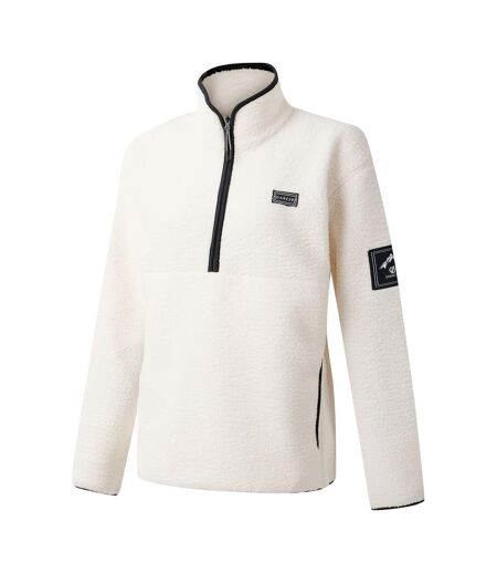 Haut Polaire À Col Montant Zippé Slide Out Femme Blanc Dare 2B