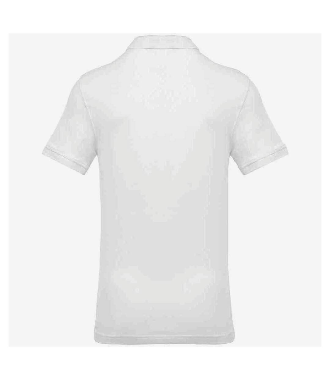 Polo homme blanc Kariban Kariban