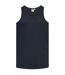 Duke Mens Fabio-1 Muscle Vest (Black) - UTDC173-1