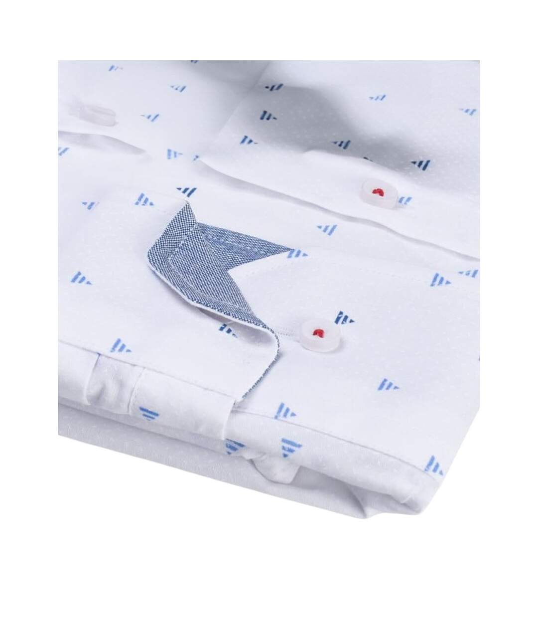 Chemise Los Angeles Homme Blanc Di Selentino-3