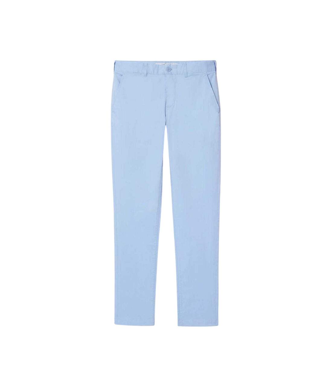 Mens Stretch Slim Trousers Blue Lacoste-2