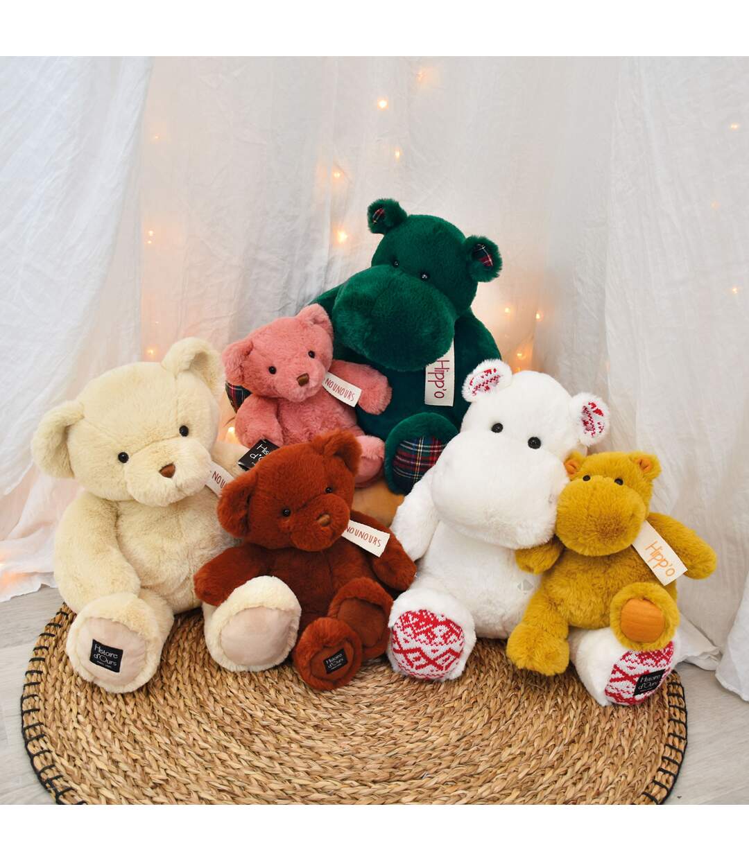 Peluche ours polyester collection LE NOUNOURS-5