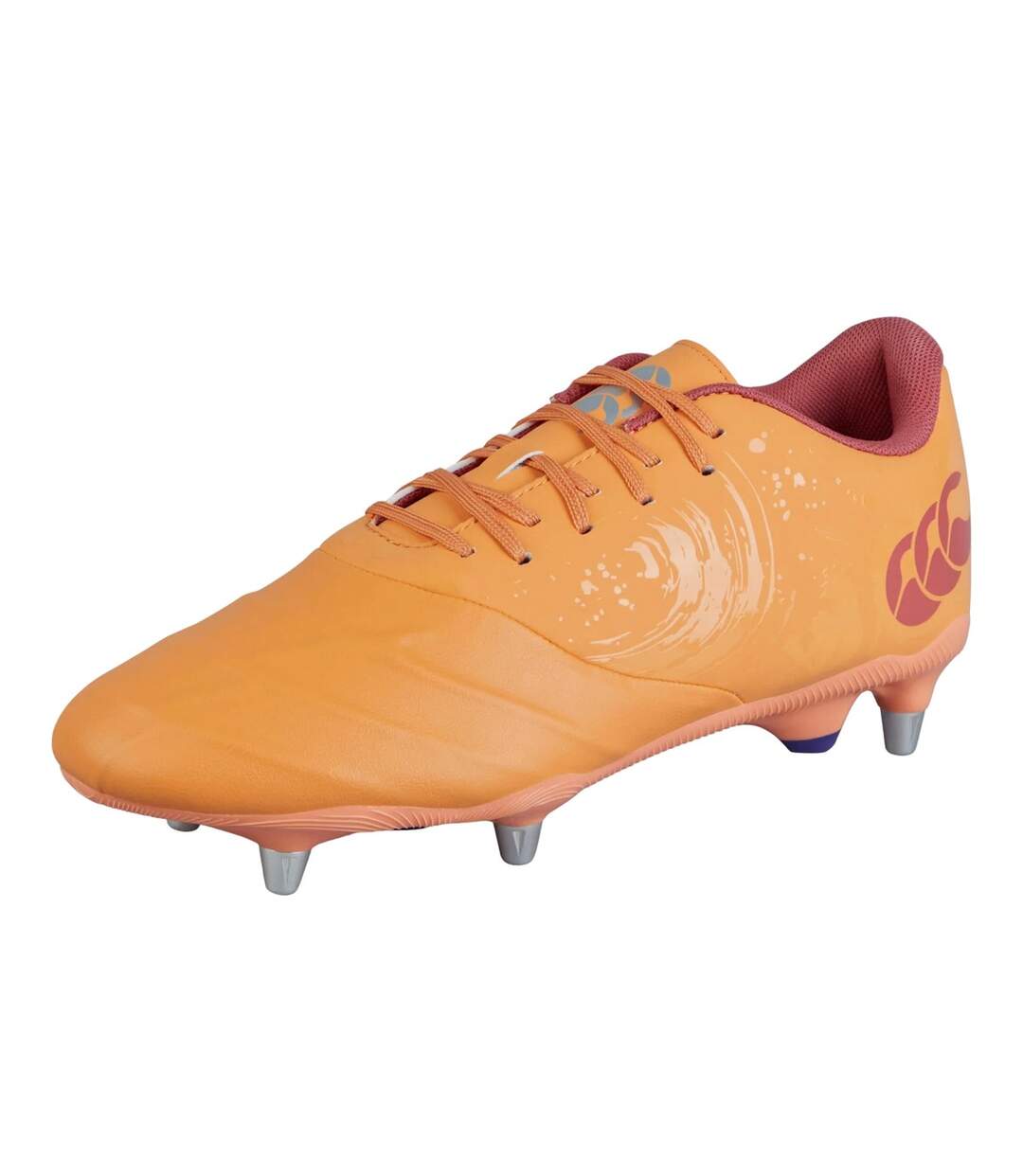 Chaussures de rugby pour terrain mou phoenix genesis team homme orange / jaune Canterbury-1