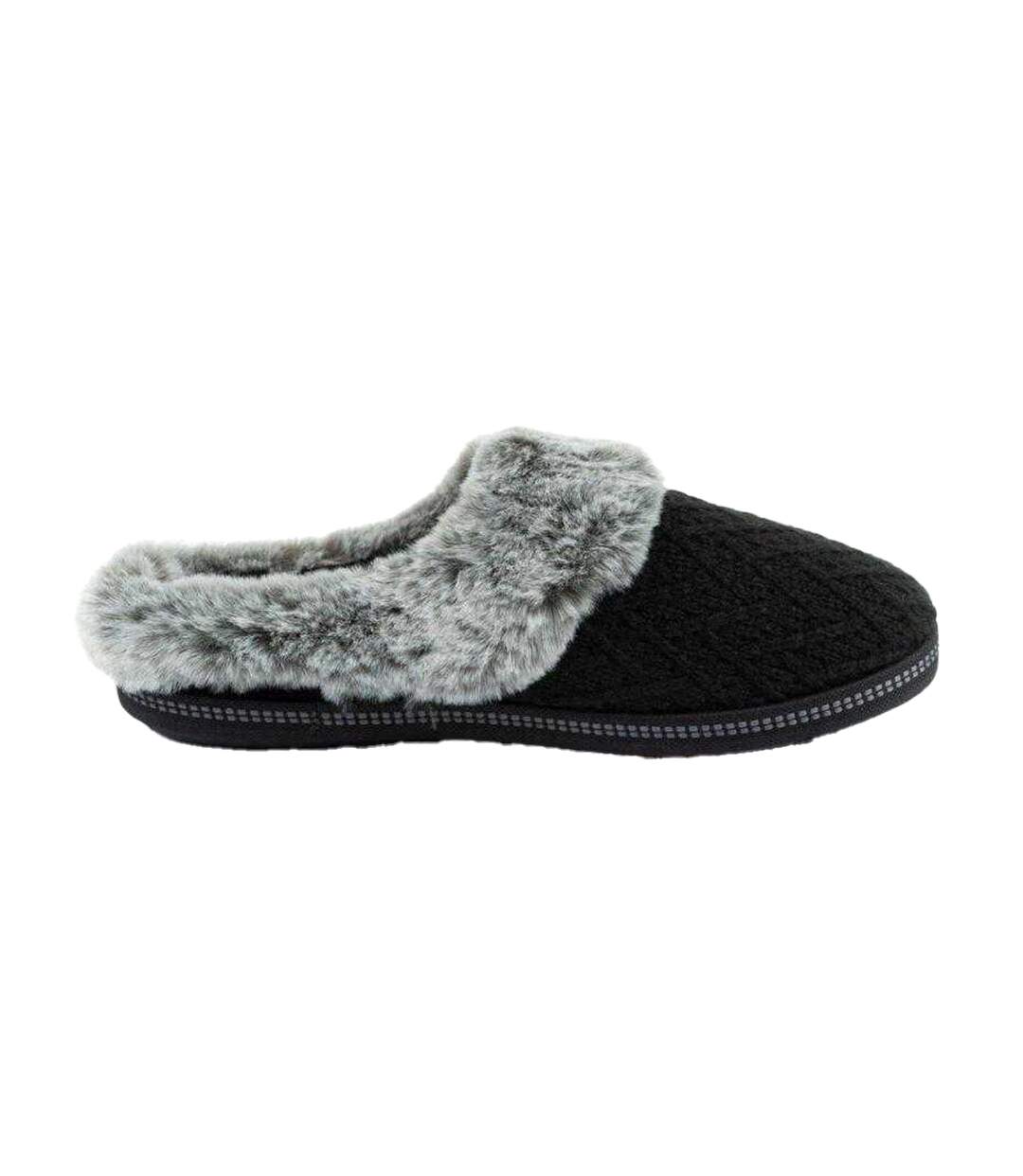Chaussons Cozy Campfire Femme Noir Skechers-4