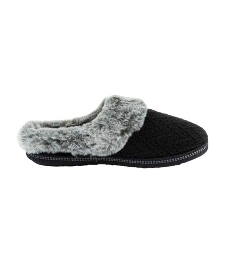 Chaussons Cozy Campfire Femme Noir Skechers
