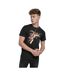 T-shirt Motif/style Tupac Shakur Me Against The World Cover Homme Noir Mister Tee-1