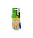 Ambassador Deluxe Unisex Heavy Duty Leather Gloves (Yellow/Blue) (One Size)