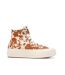 Baskets oranges/beige femme converse chuck taylor all star lift-2