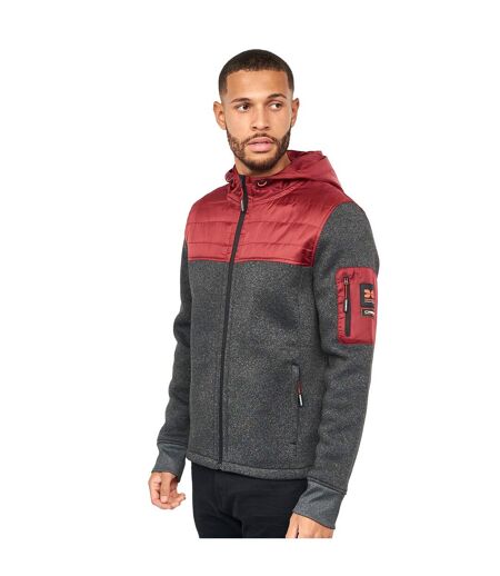 Mens Tradmax Jacket Wine Crosshatch