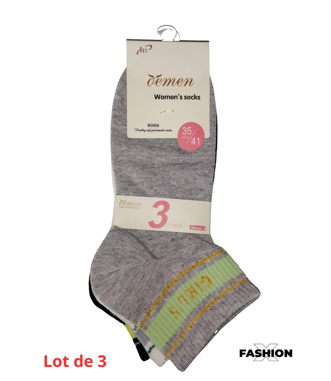 Découvrez Nos Chaussettes Élégantes Pour Femmes - Lot De 3-1