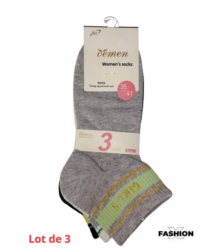 Découvrez Nos Chaussettes Élégantes Pour Femmes - Lot De 3