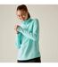 Haut Polaire Uni À Col Montant Zippé Sweetheart Femme Turquoise Clair Vif Regatta-1