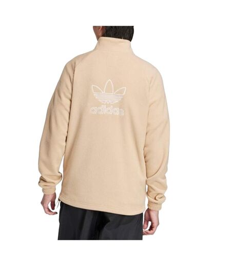 Veste beige homme adidas trefoil fz tedd