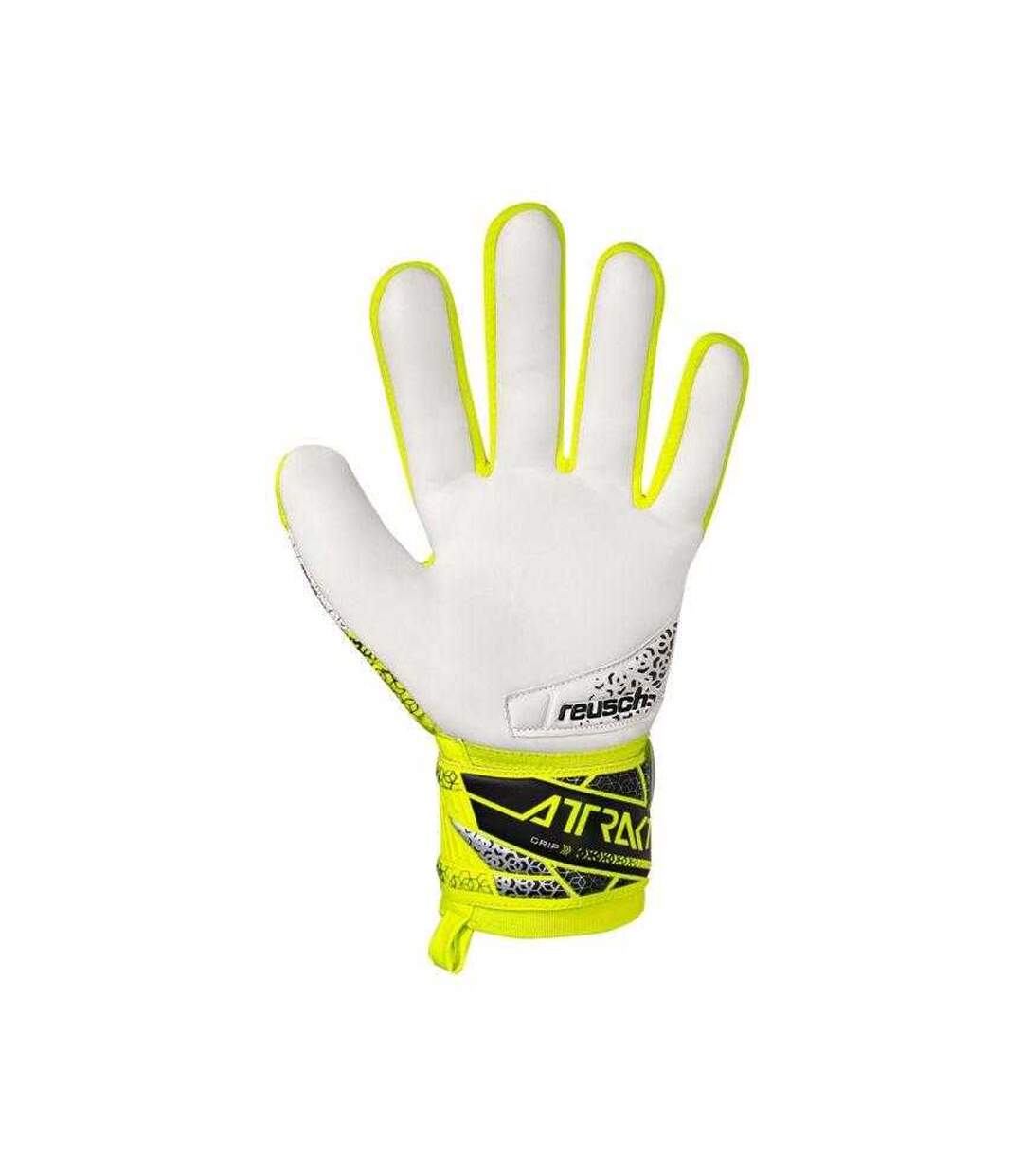 Gants De Gardien De But Attrakt Grip Homme Jaune Noir Reusch-2