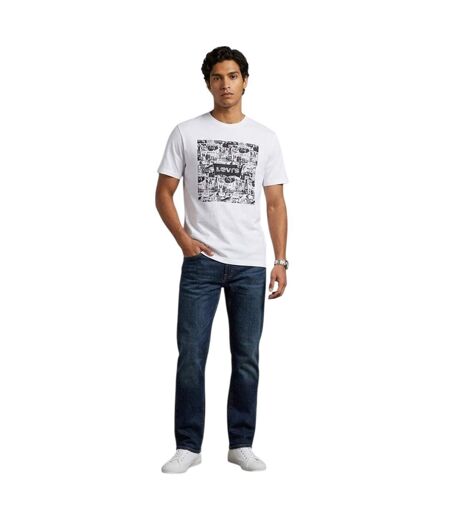 Mens Comic T-shirt White Levis