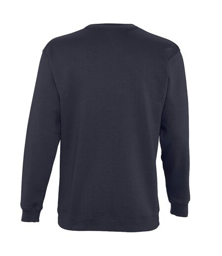 SOLS Mens Supreme Plain Cotton Rich Sweatshirt (Navy) - UTPC2415