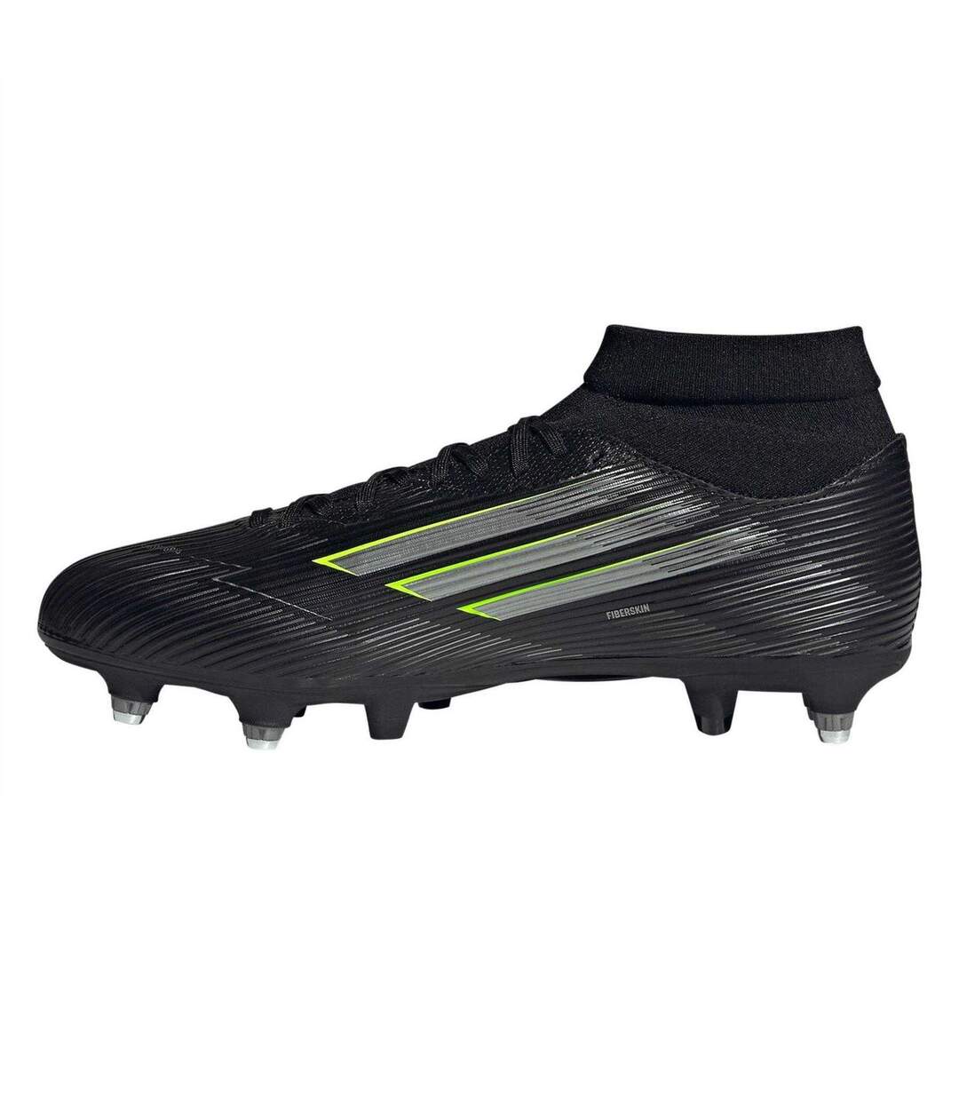Chaussures De Foot Pour Terrain Souple F50 League Homme Noir Jaune Vif Adidas-3