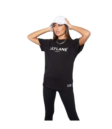 T-shirt Eliana Femme Noir Lily Lane